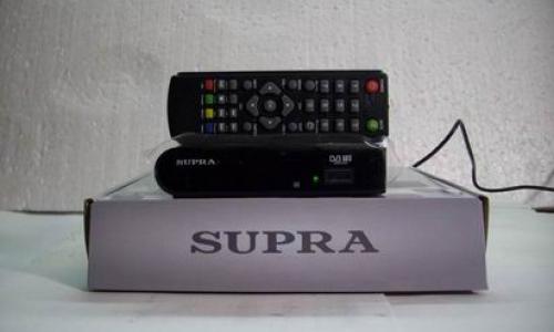 Прошивка для DVB-T2 ресивера Supra SDT-85